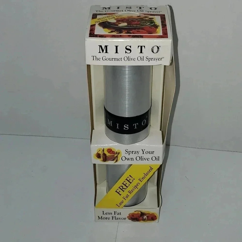 Misto The Gourmet Olive Oil Sprayer in Brushed Aluminum NWT